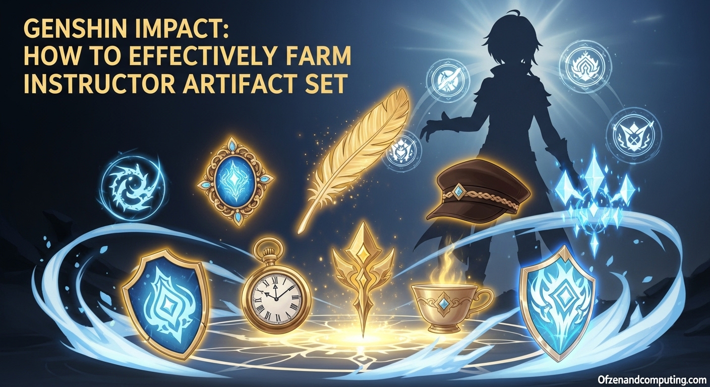 How to Farm Instructor Set in Genshin Impact