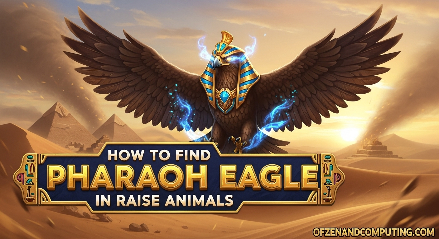 How to Find Pharaoh Eagle in Raise Animals