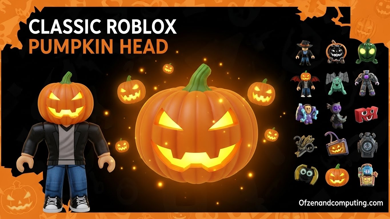 How to Get Classic Roblox Pumpkin Head