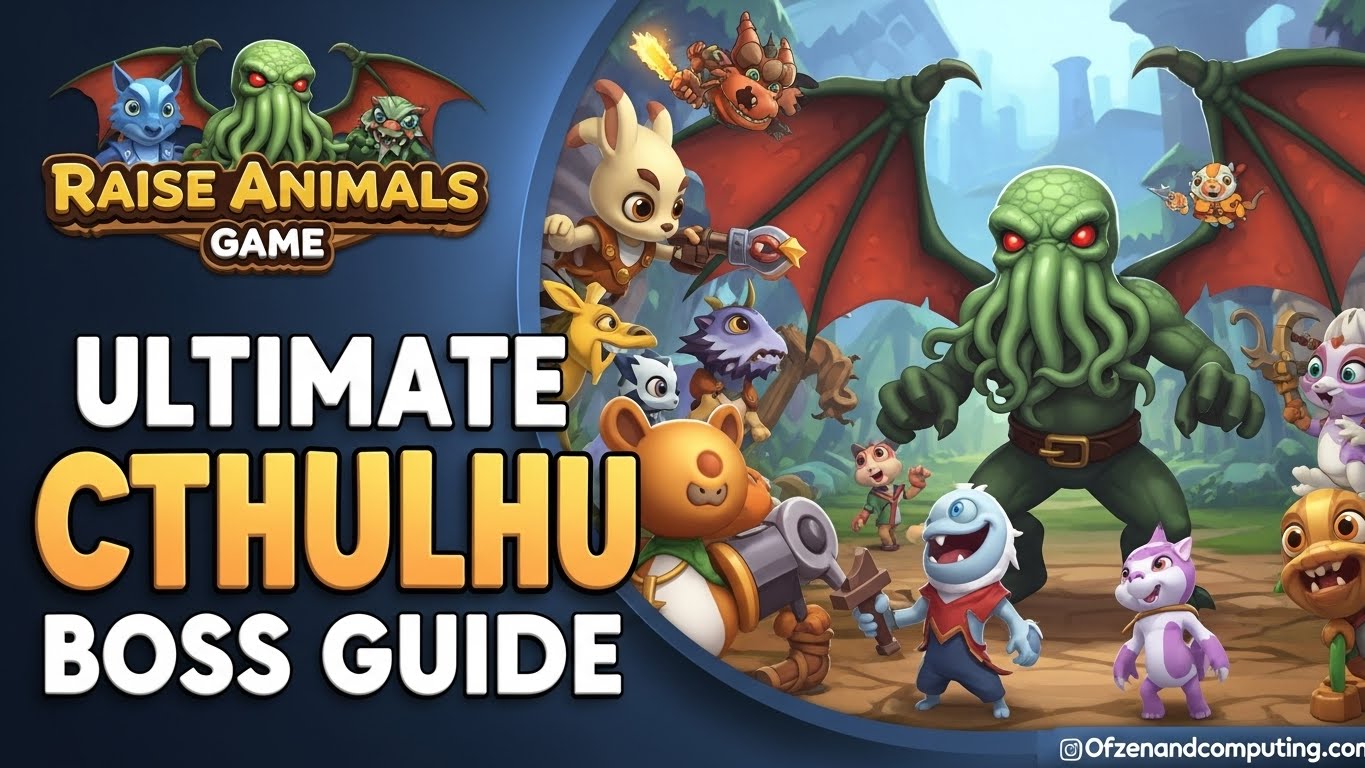 How to Get Cthulhu Boss in Raise Animals
