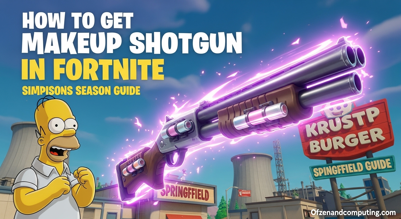 How to Get Makeup Shotgun Fortnite