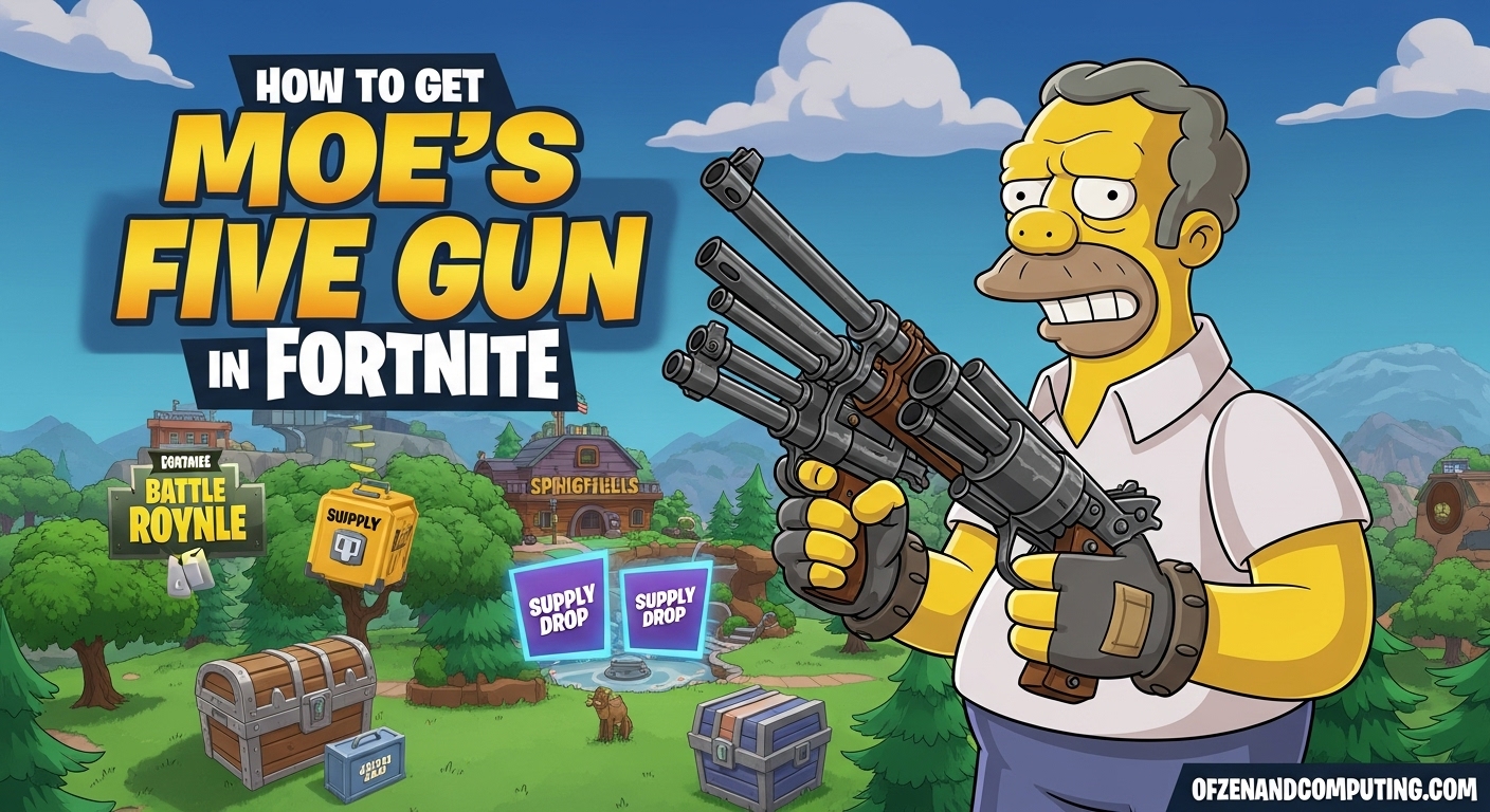 How to Get Moe's Five Gun in Fortnite