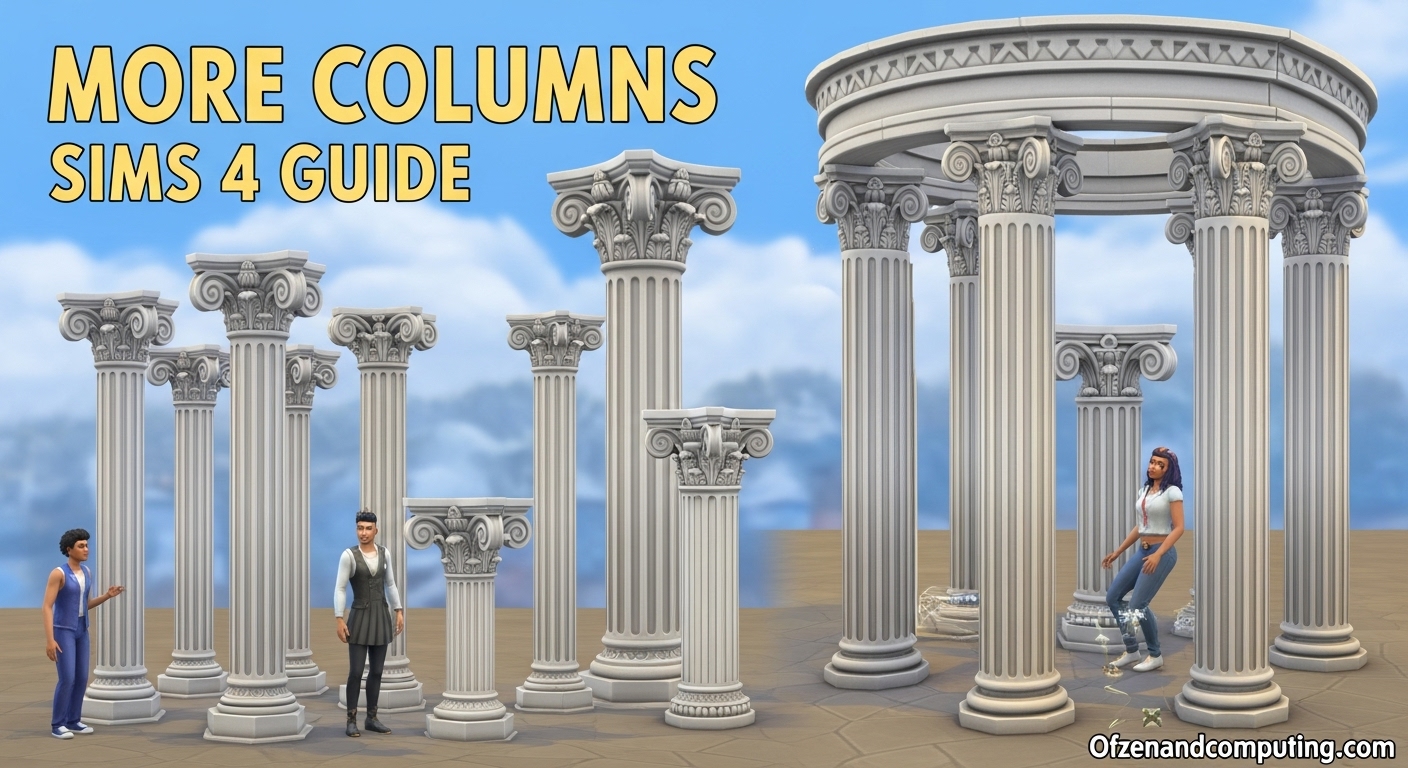 How to Get More Columns in Sims 4 Build Mode