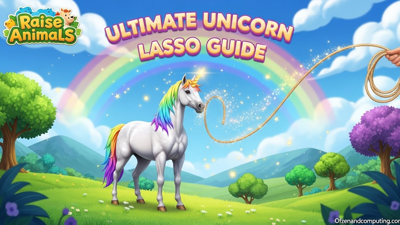 How to Get Unicorn Lasso in Raise Animals