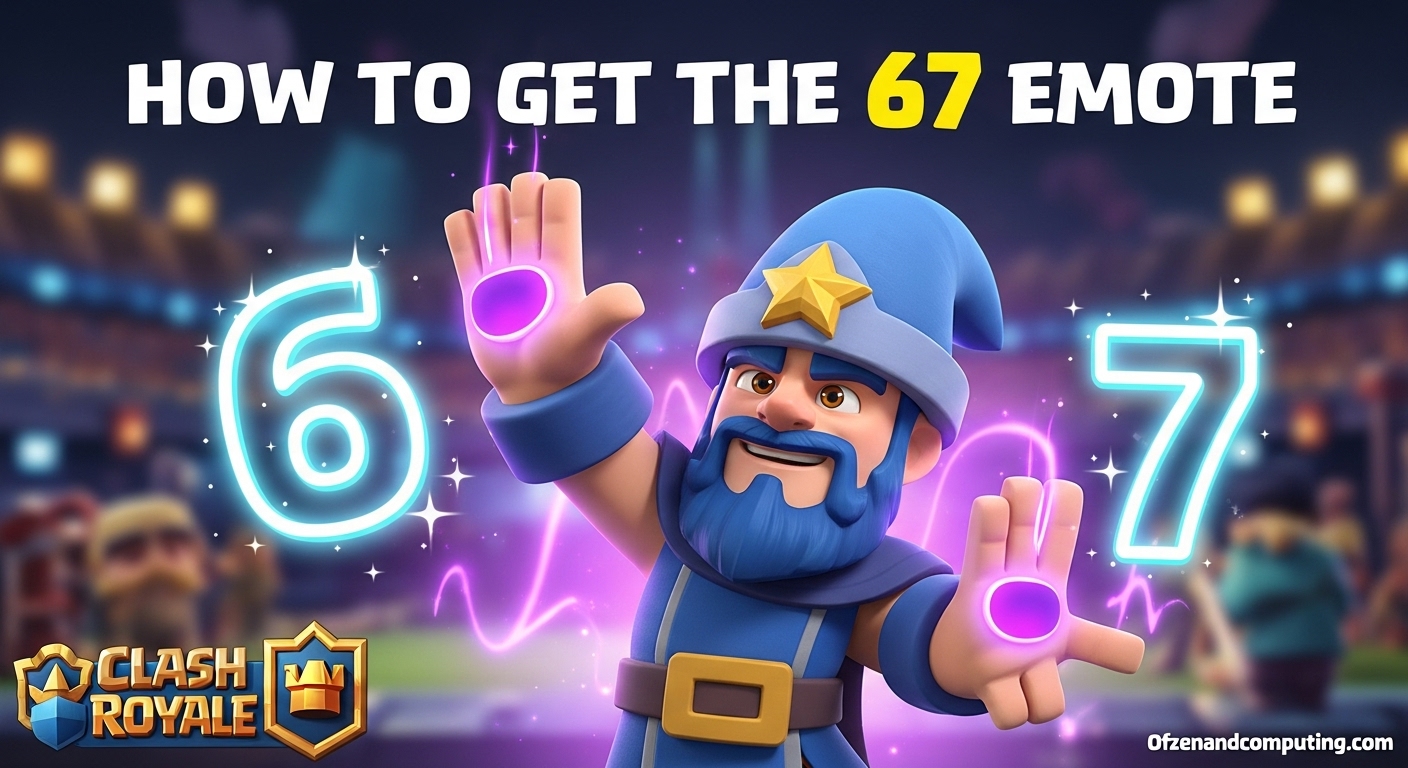 How to Get the 67 Emote in Clash Royale