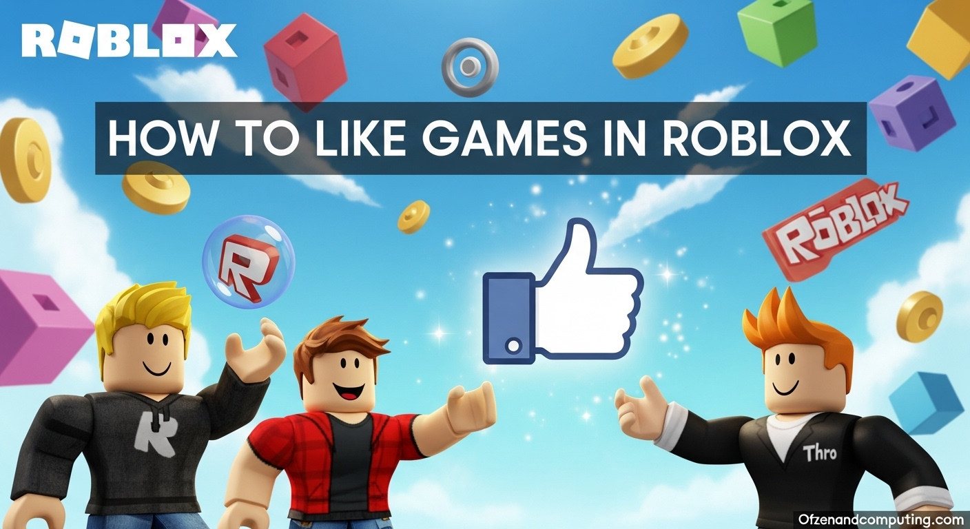 How to Like Games in Roblox