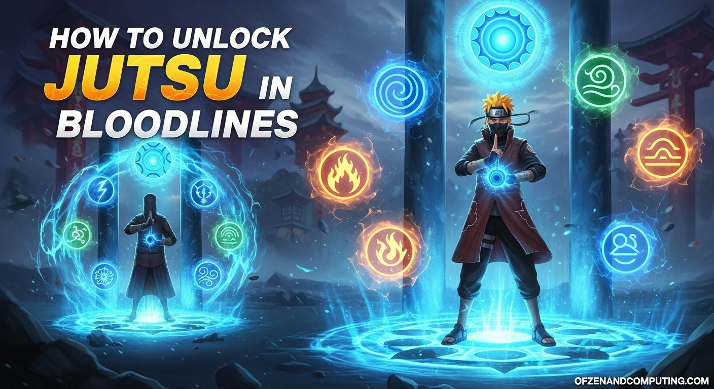 How to Unlock Jutsu in Bloodlines