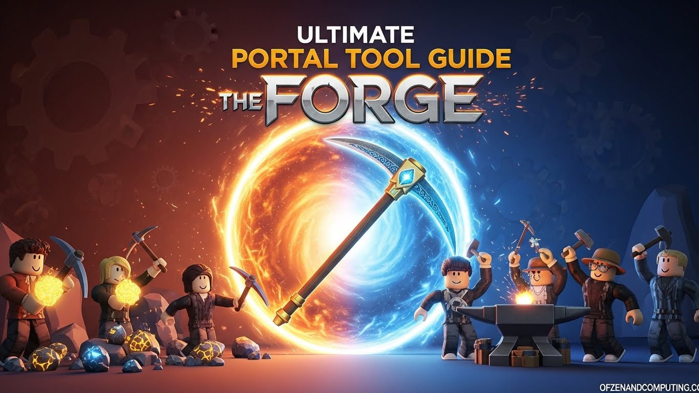 How to Use Portal Tool The Forge