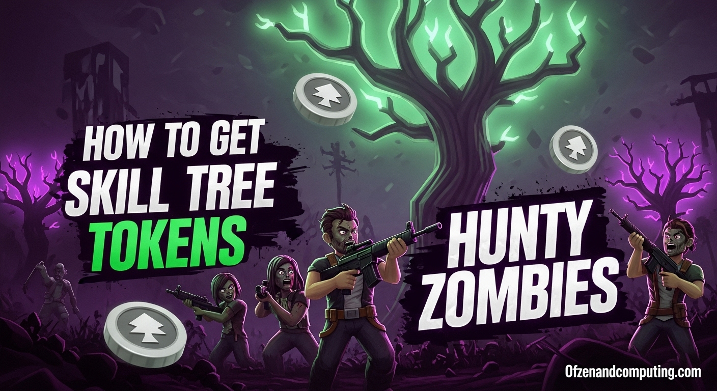 Hunty Zombies Skill Tree Tokens Guide