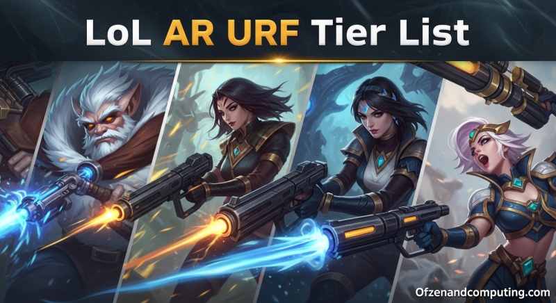 LoL AR URF Tier List