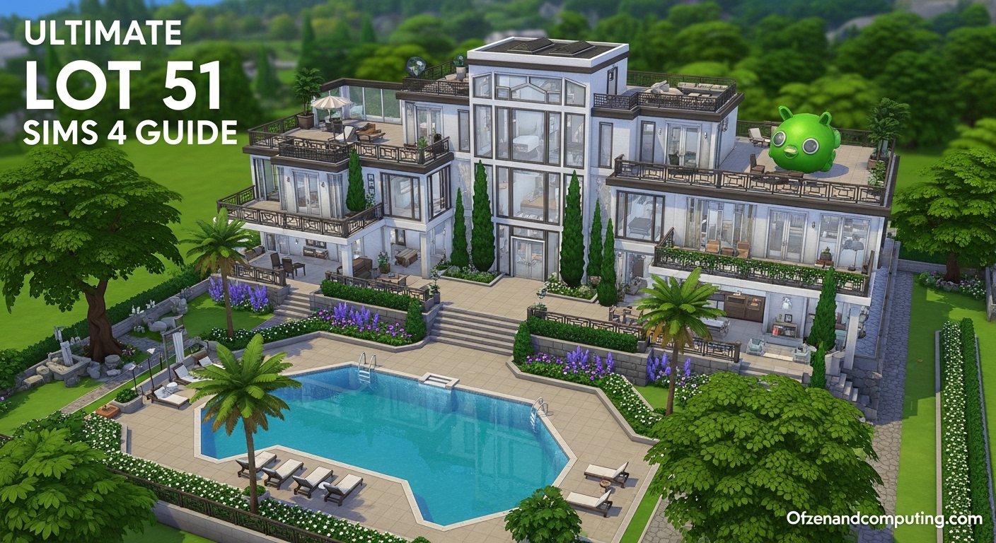Lot 51 Sims 4 Complete Building Guide