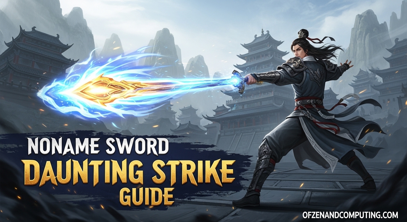 Master Noname Sword Daunting Strike