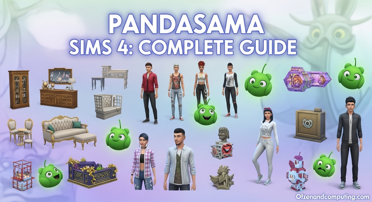 Pandasama Sims 4