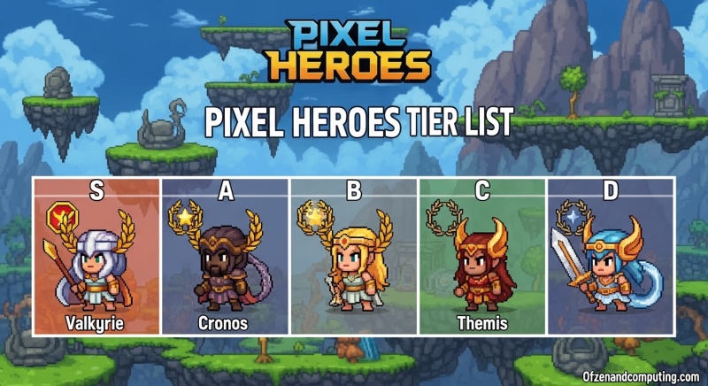 Pixel Heroes Tier List