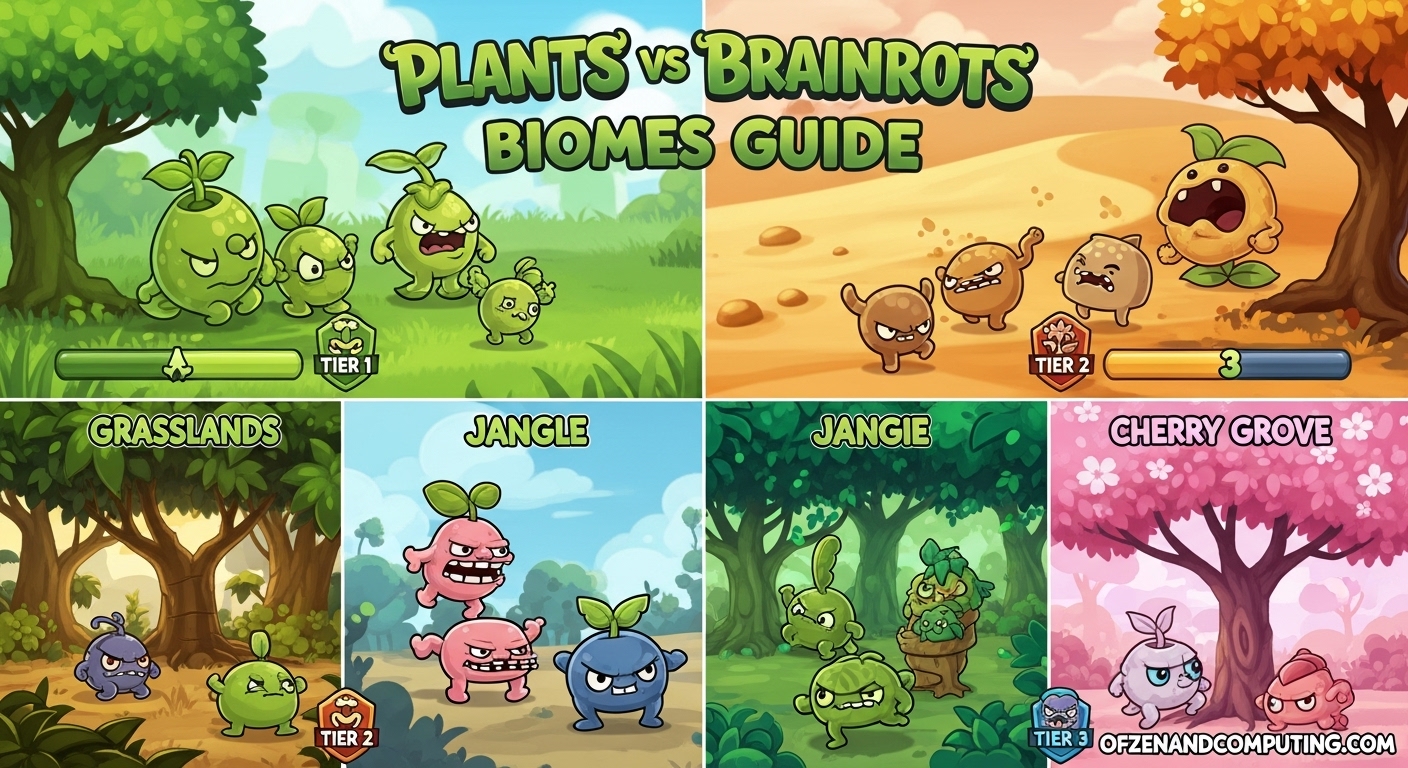Plants Vs Brainrots Biomes Guide