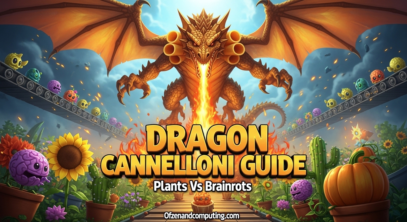 Plants Vs Brainrots Dragon Cannelloni Guide