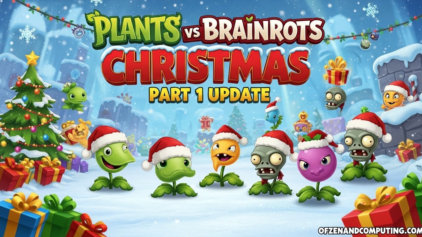 Plants vs Brainrots Christmas Part 1 Update