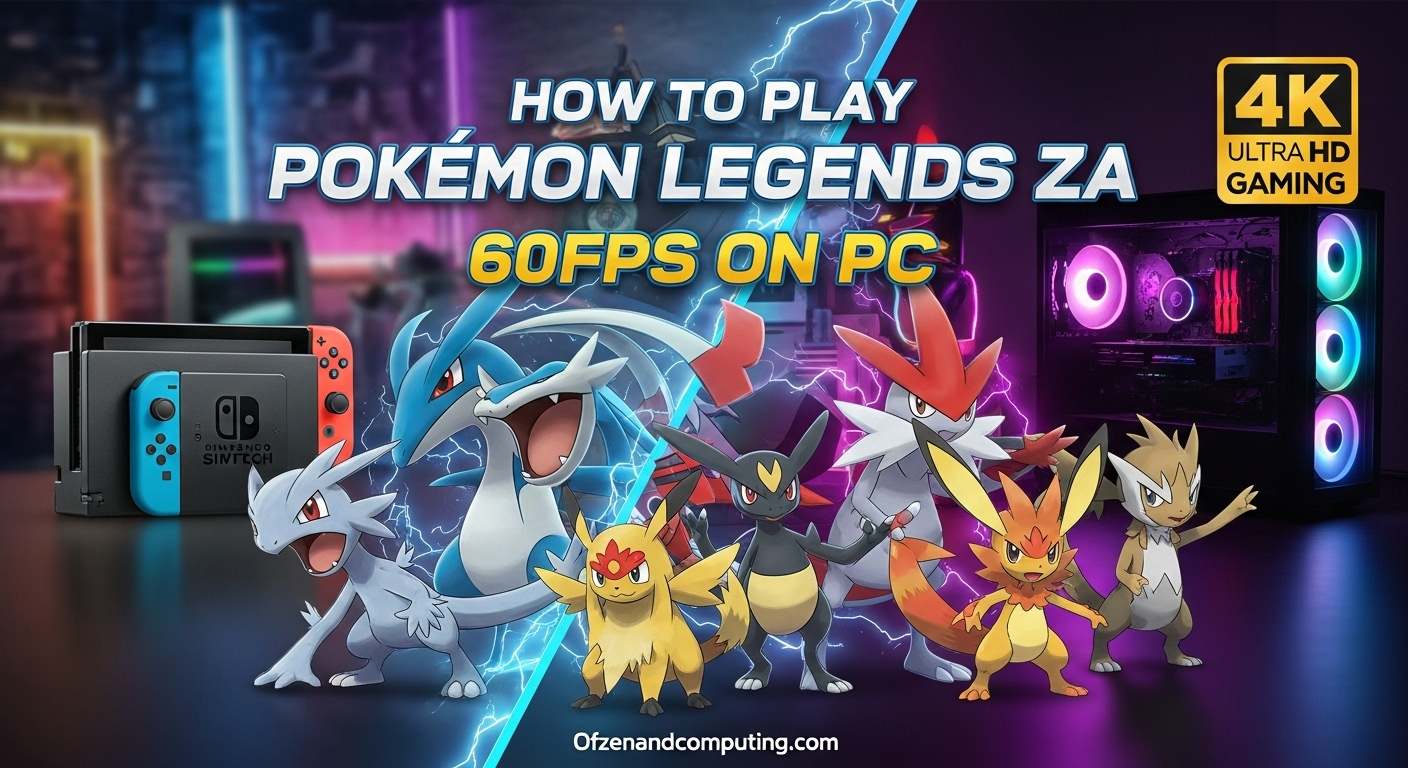 Pokemon Legends ZA PC Guide