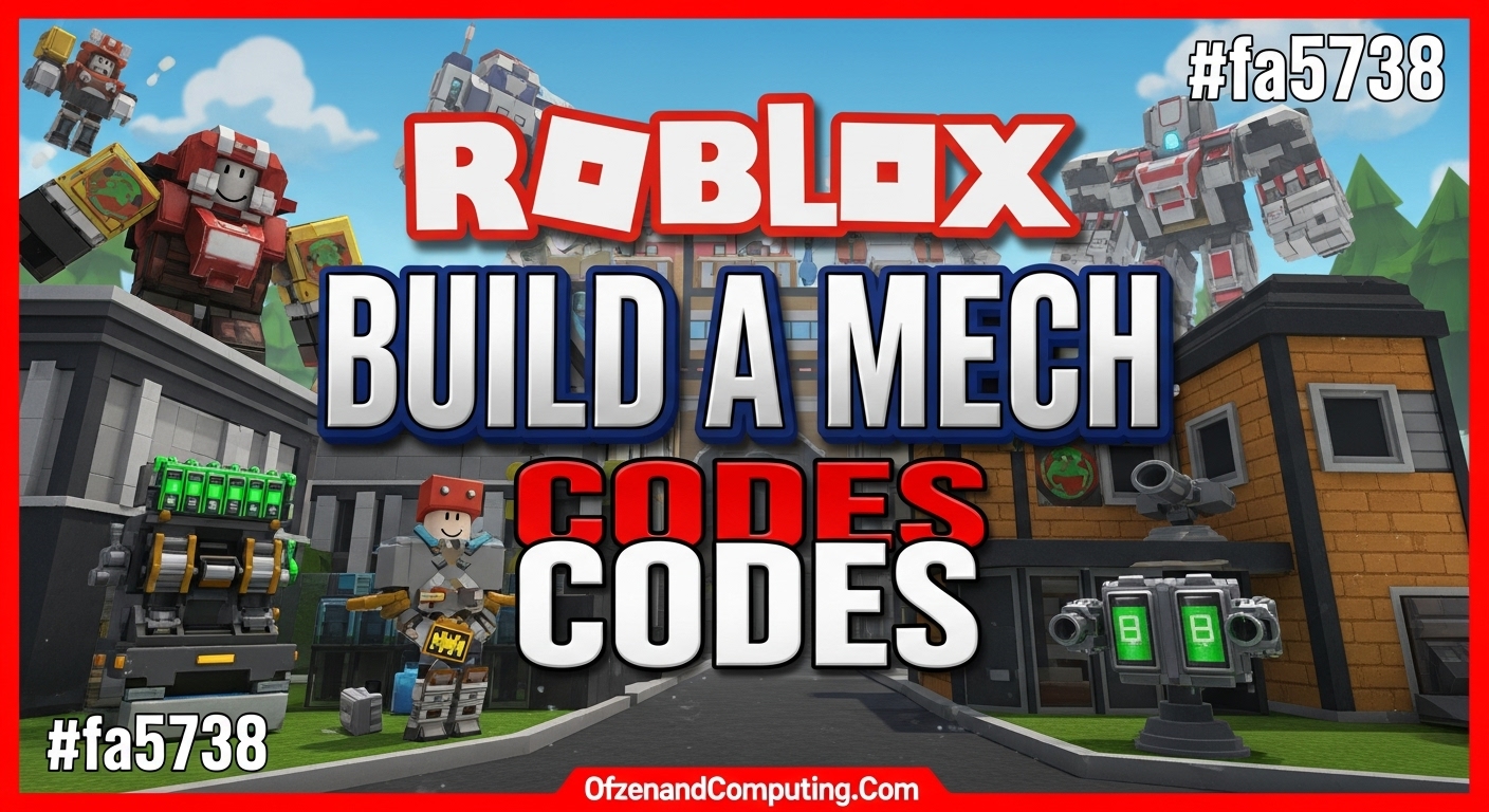 Roblox Build a Mech Codes