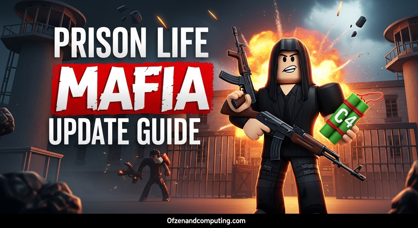 Roblox Prison Life Mafia Update Guide
