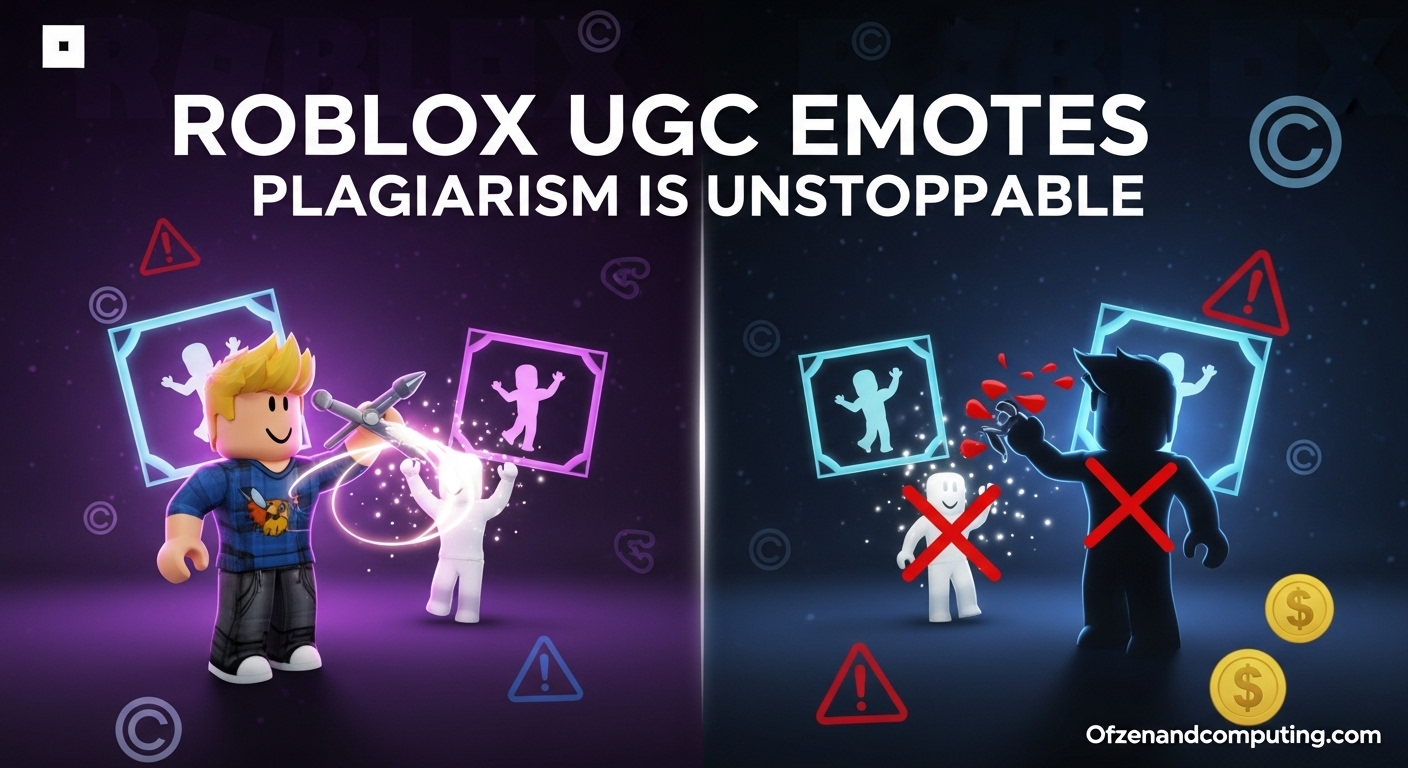 Roblox UGC Emotes Plagiarism Crisis