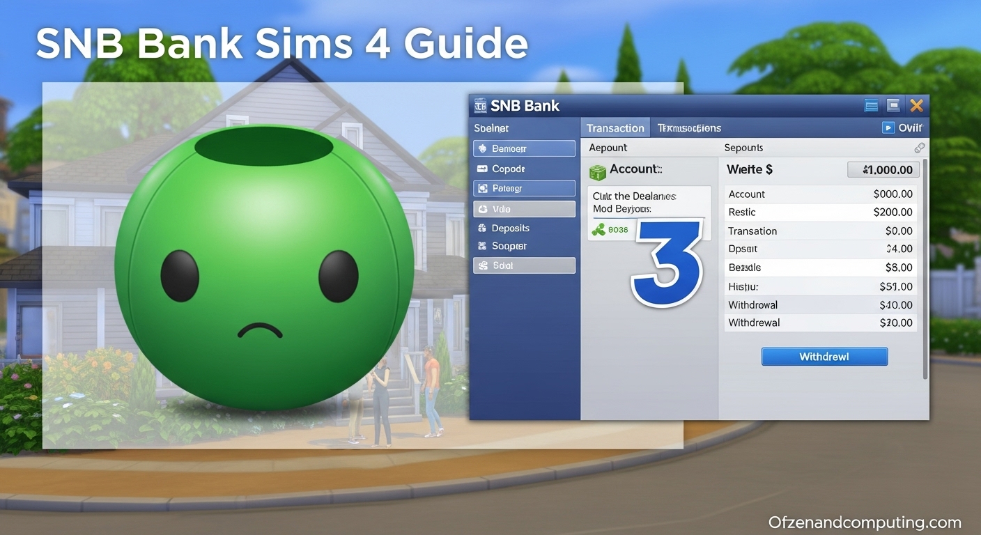 SNB Bank Sims 4