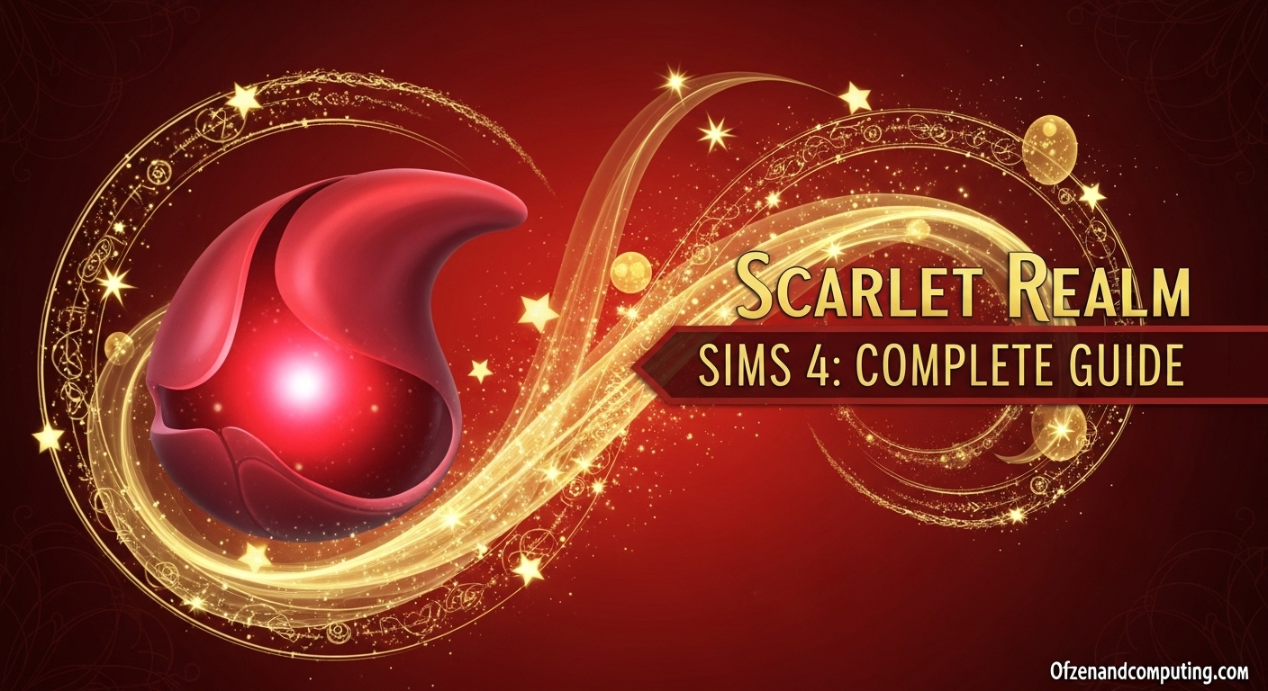 Scarlet Realm Sims 4