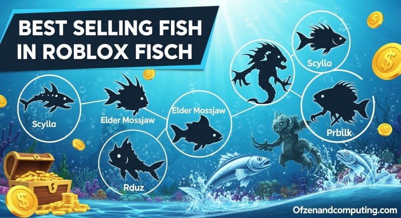 Selling Fish in Roblox Fisch