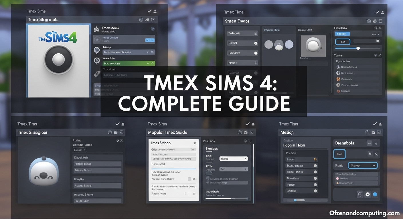 Sims 4 Tmex Mods Guide