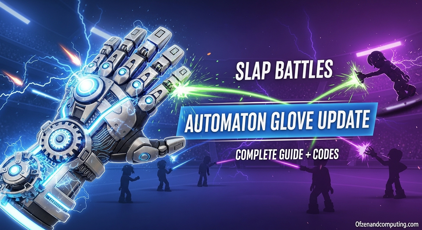 Slap Battles Automaton Glove Update Guide
