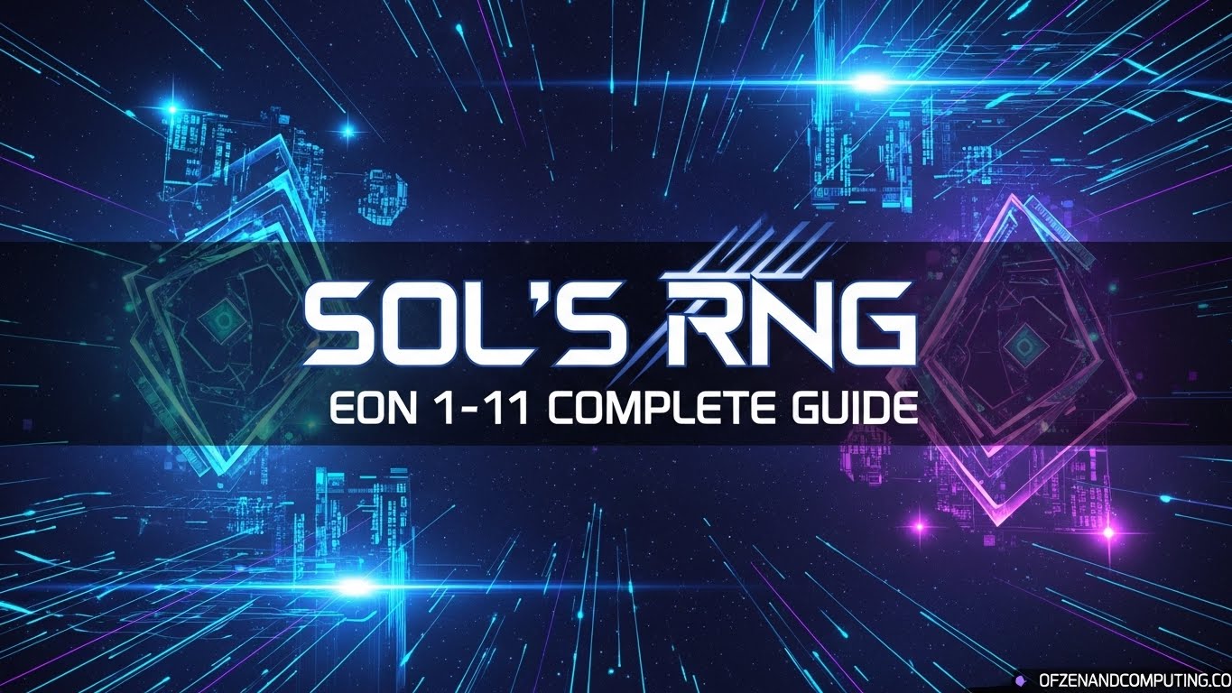 Sol's RNG Eon 1-11 Codes Guide