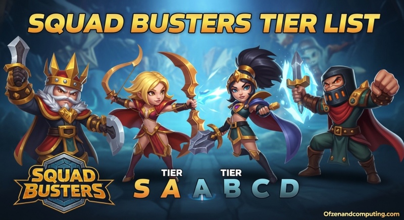 Squad Busters Tier List