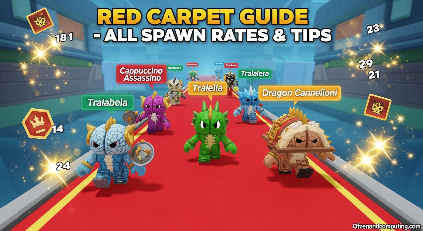 Steal a Brainrot Red Carpet Guide
