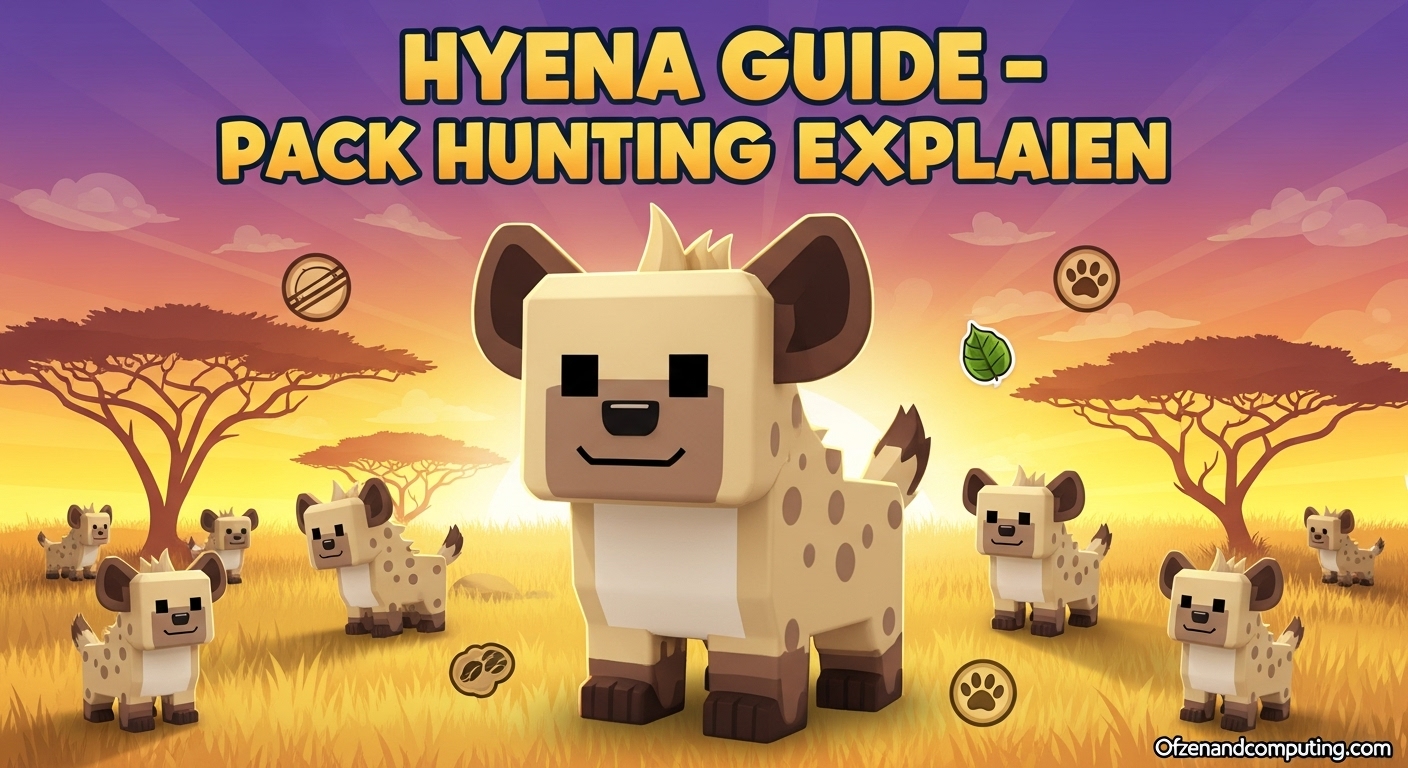 What Does Hyena Do in Grow a Garden