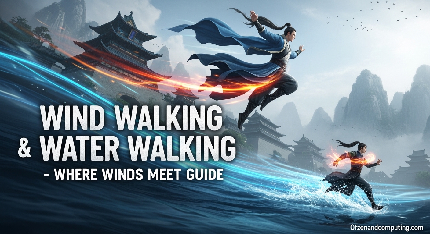 Where Winds Meet Flying & Water Walking Guide