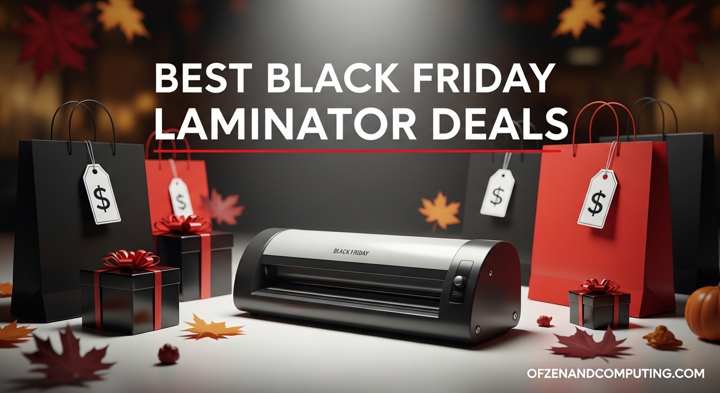 Best Black Friday Laminator Deals