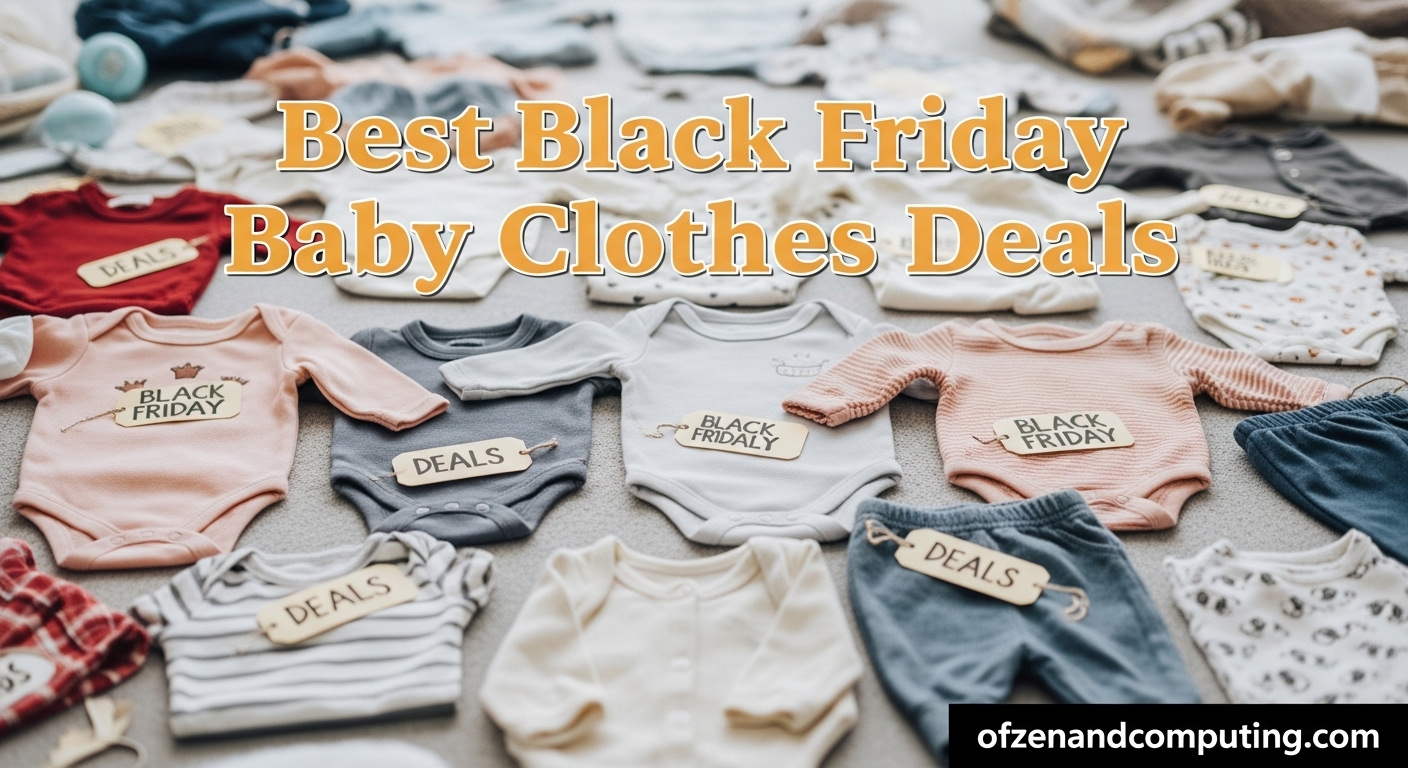 Best Black Friday Baby Clothes Deals