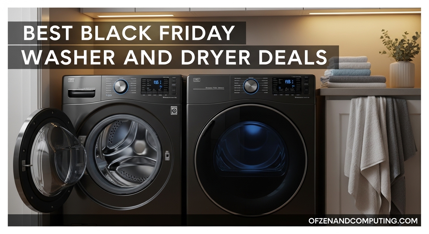 Best Black Friday Washer and Dryer Deals
