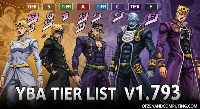 YBA Skin Tier List