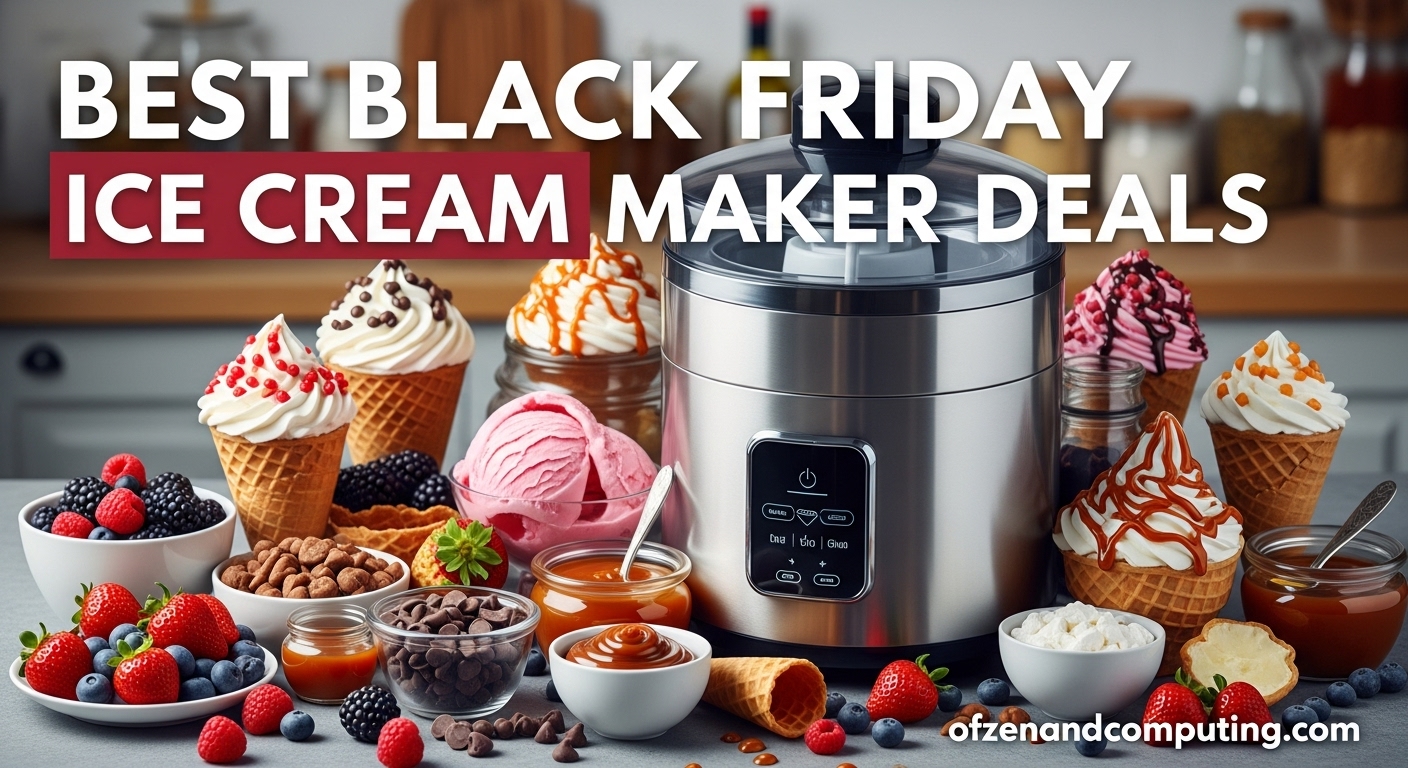 Best Black Friday Ice Cream Maker Deals