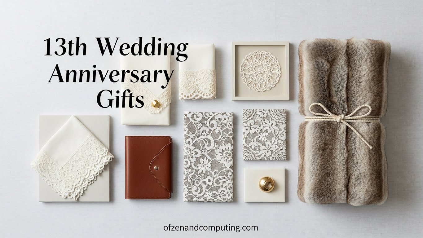 13th Anniversary Gifts