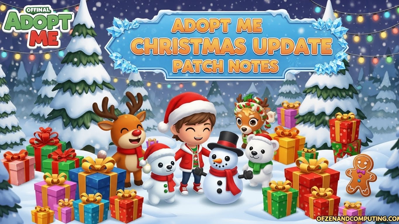 Adopt Me Christmas Update Patch Notes