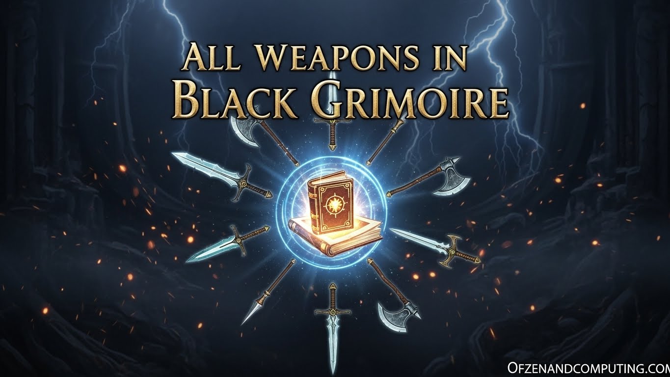 All Black Grimoire Weapons Tier List