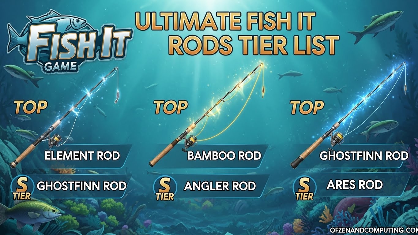 All Fish It Rods and Tier List