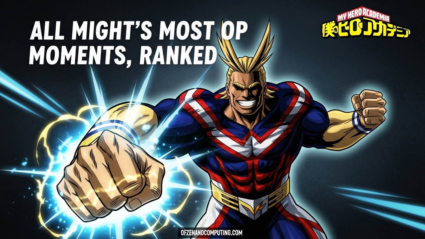 All Might's Most OP Moments, Ranked