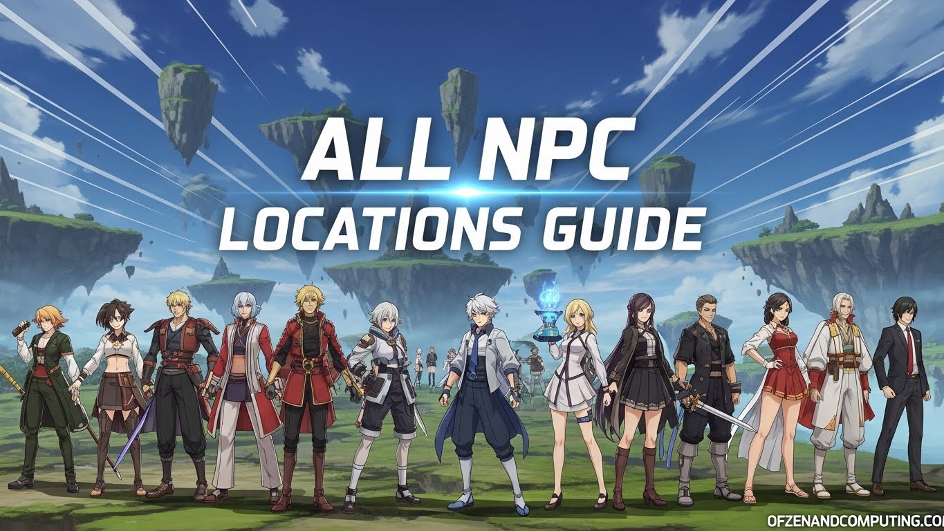 All NPC Locations in Anime Fighting Simulator Endless