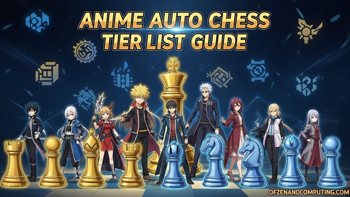 Anime Auto Chess Tier List