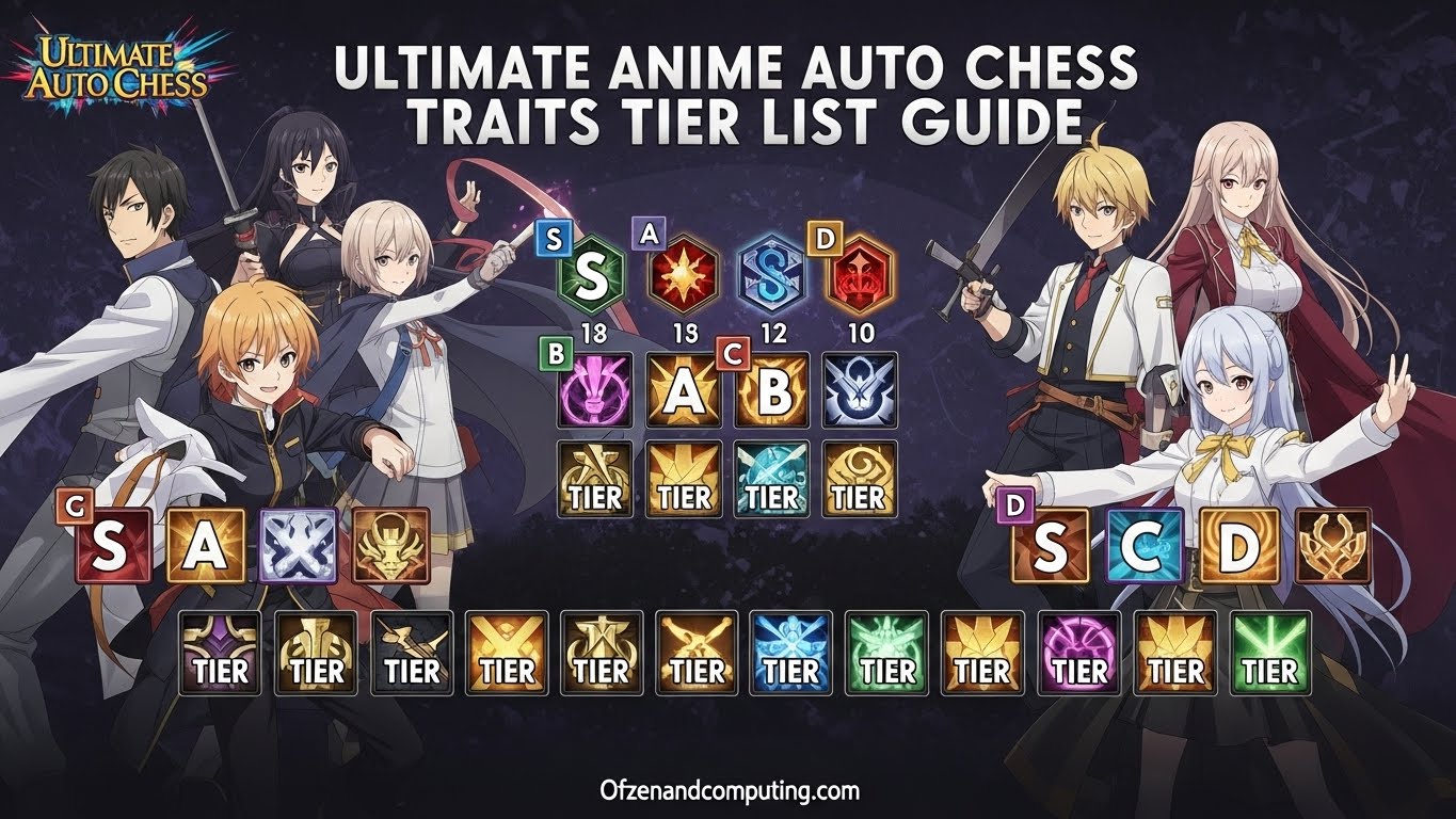 Anime Auto Chess Traits Tier List