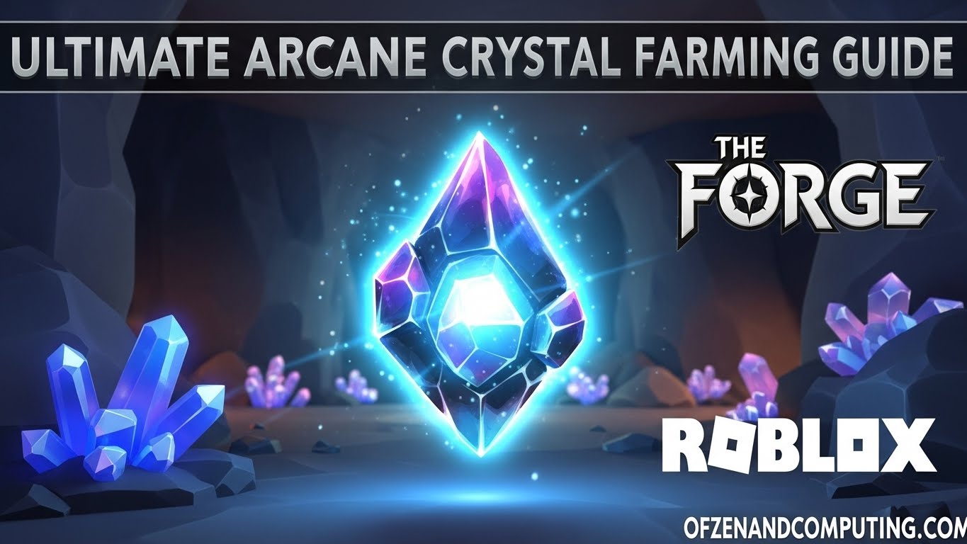 Arcane Crystal Farming Guide The Forge Roblox
