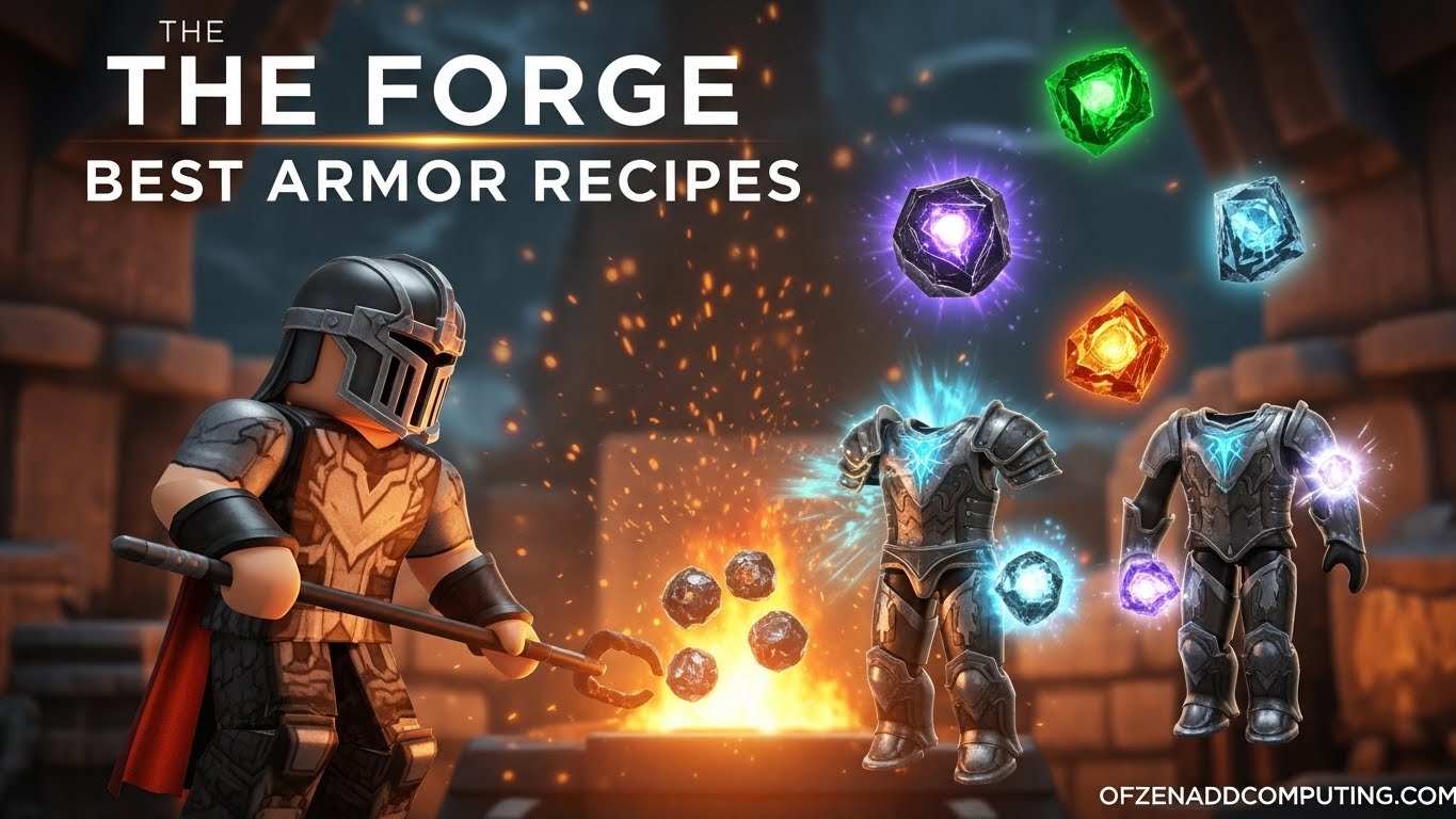 Best Armor Recipes The Forge